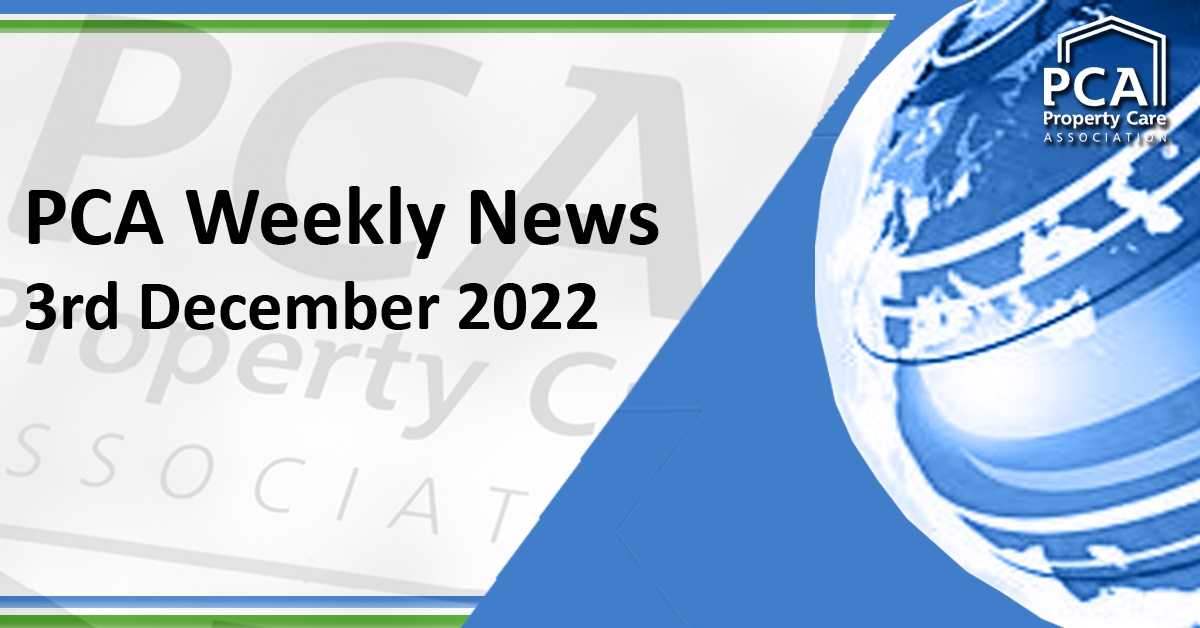 PCA Weekly News - 3rd December 2022